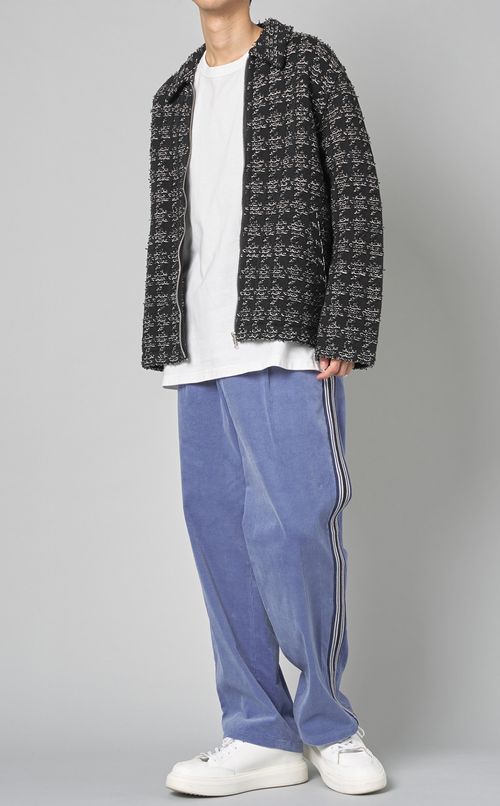 サイドニットトラックパンツ