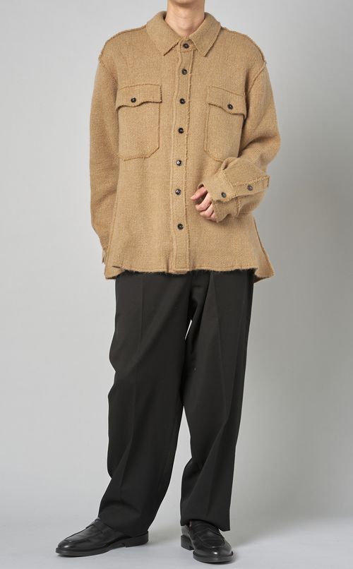 ウールツイルワイドパンツ