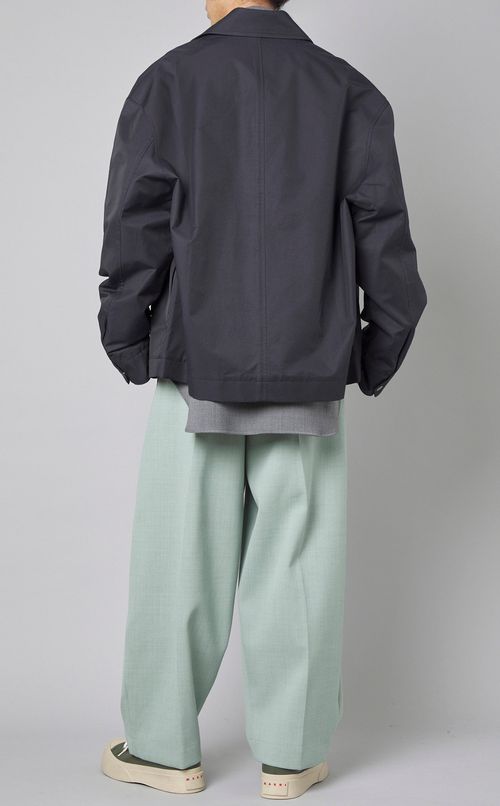 コーティングコットンブルゾン