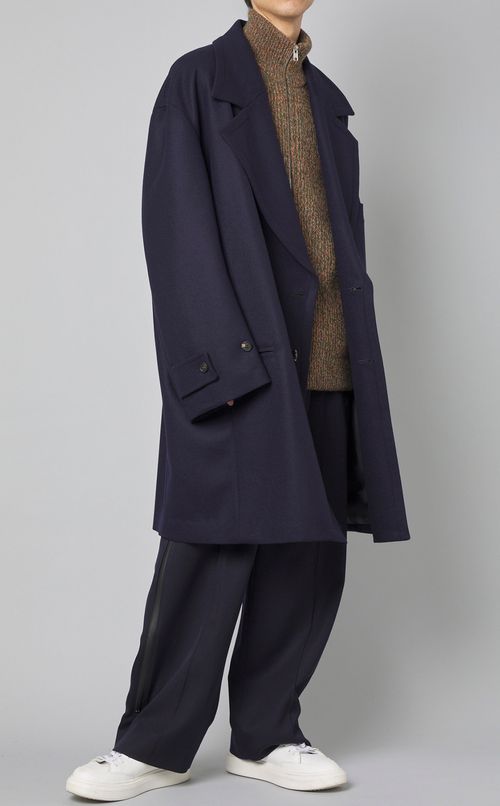 ジップアップニットベスト