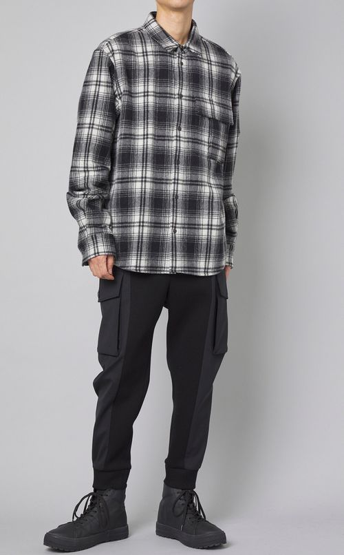 ストレッチウーステッドパンツ