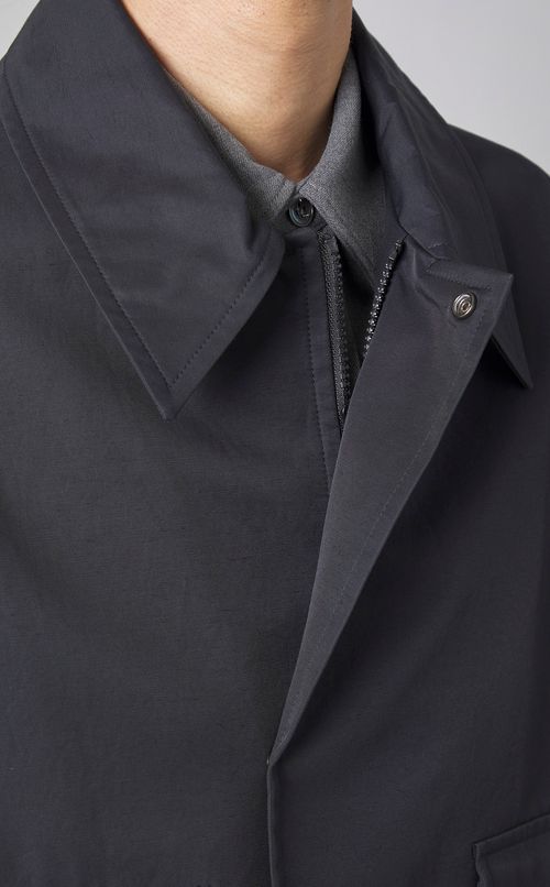 コーティングコットンブルゾン