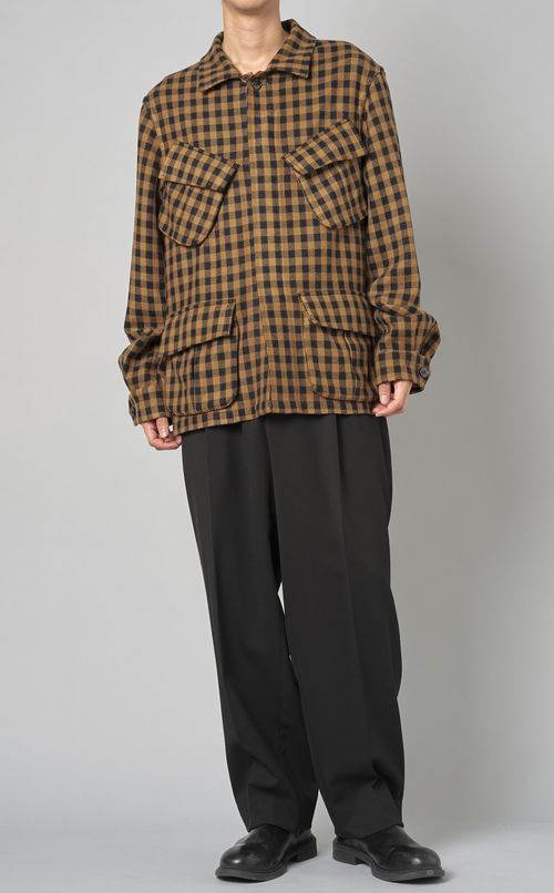 ブロックチェックM65ジャケット