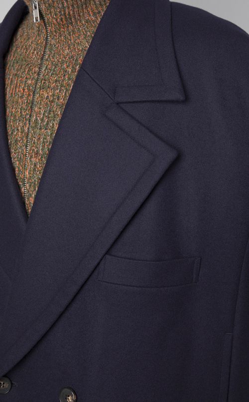 ボンディングメルトンハーフコート