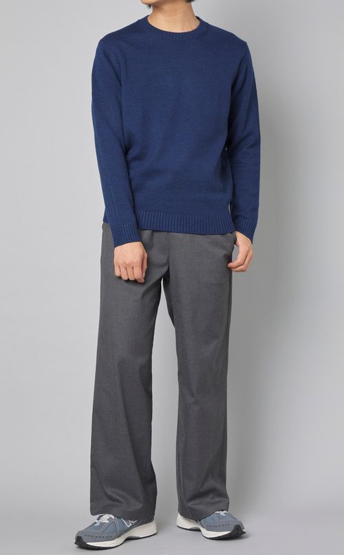 メリノベーシッククルーネックニット