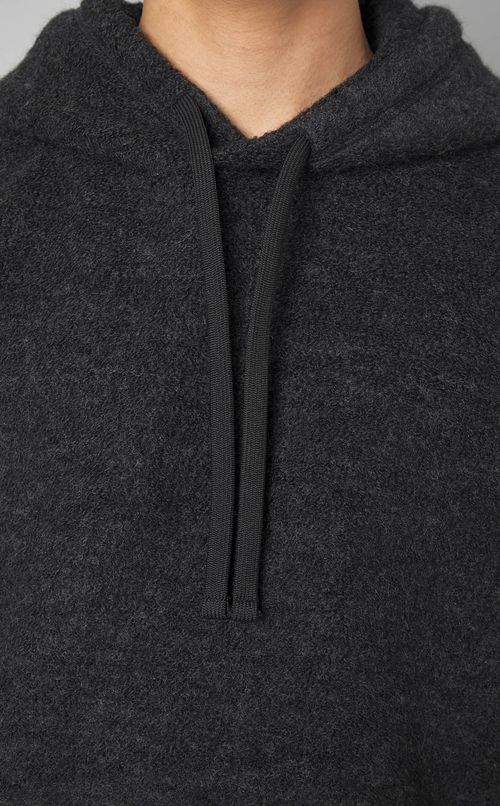 ウールパイルフーディ