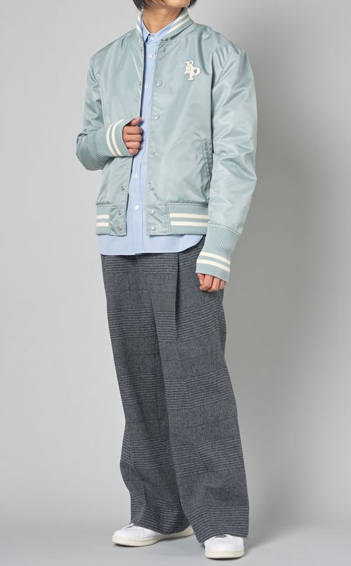 ナイロンツイルスタジアムブルゾン