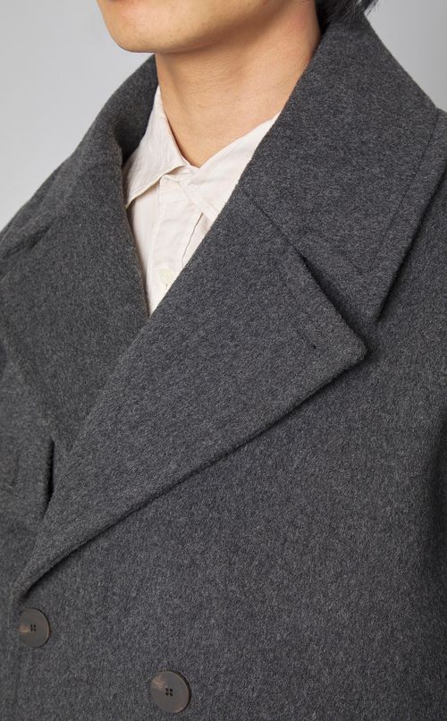 ブラッシュドウールPコート