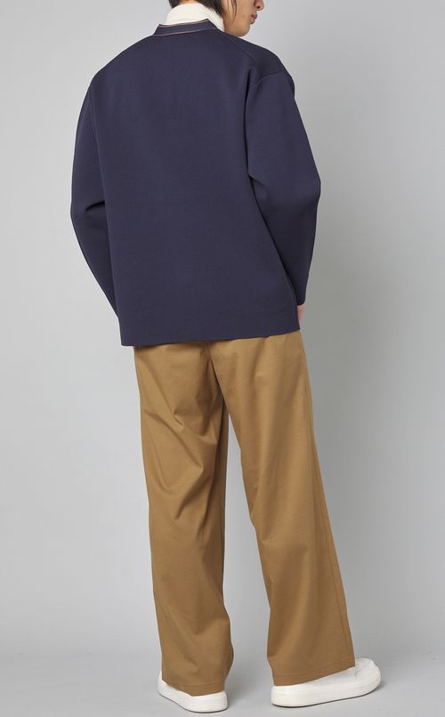 ミラノリブVネックカーディガン