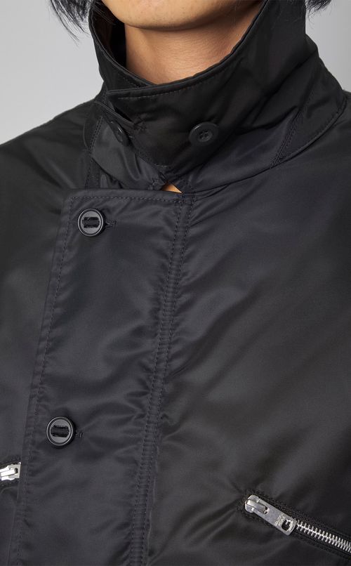 ナイロンツイルフライトブルゾン