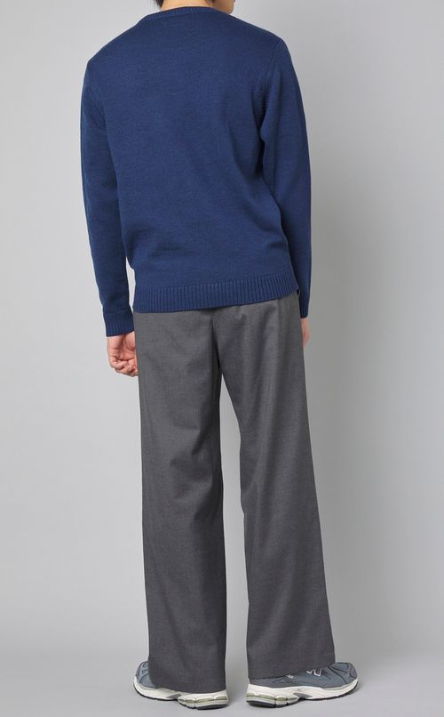 メリノベーシッククルーネックニット