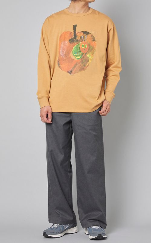 プリントロングスリーブTシャツ