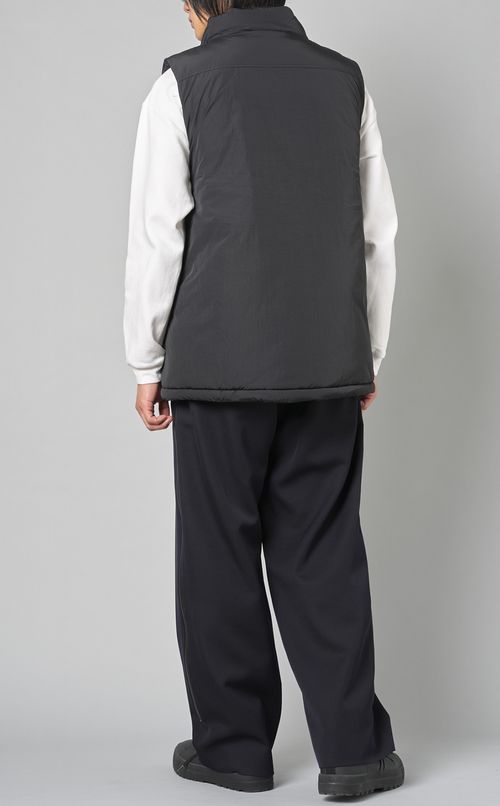 スタンドカラーパディングベスト