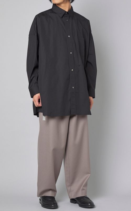 ブロードレギュラーカラーシャツ