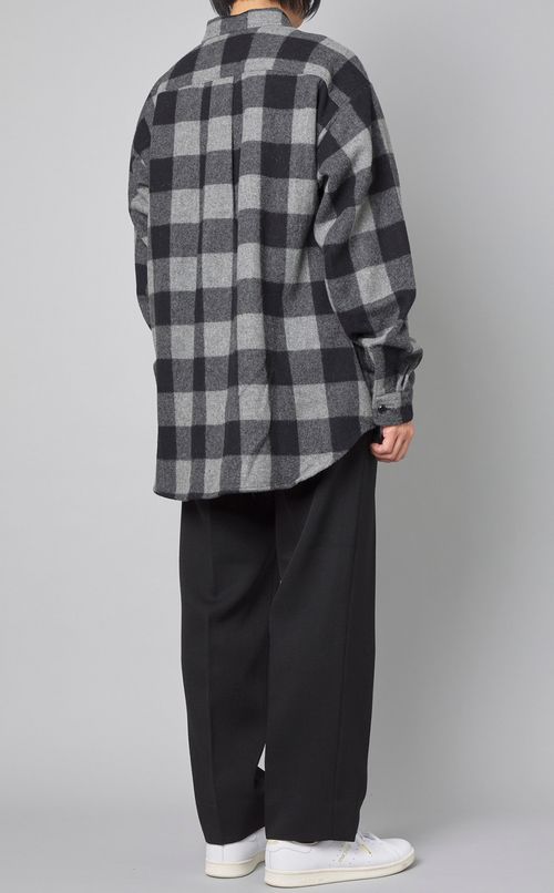 バッファローチェックビッグシャツ