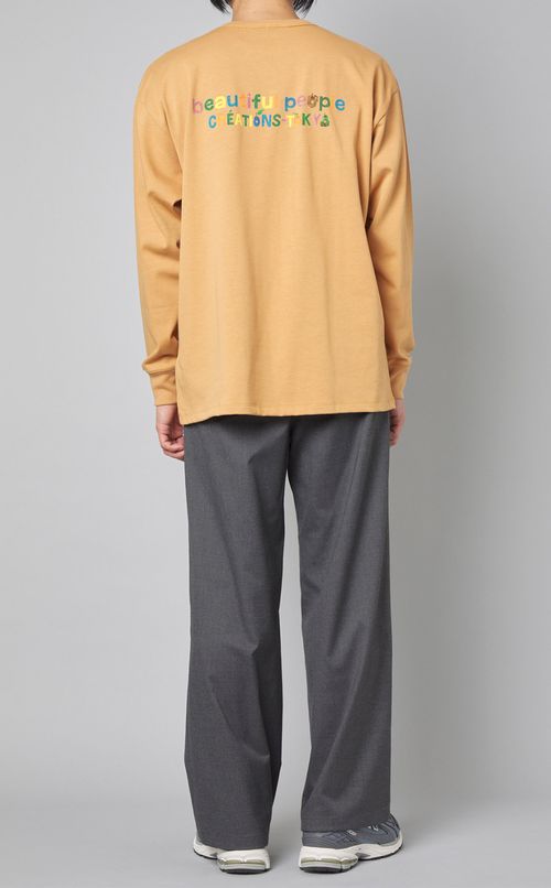 プリントロングスリーブTシャツ