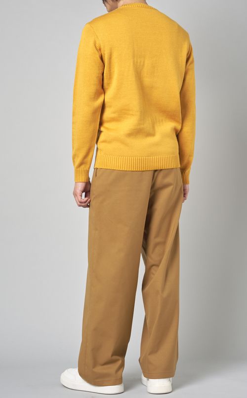 メリノベーシッククルーネックニット