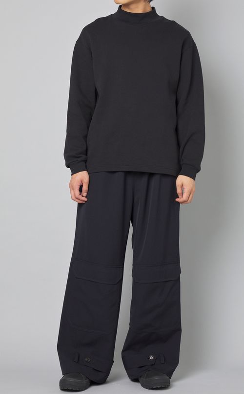 ウールギャバジンニーポケットパンツ