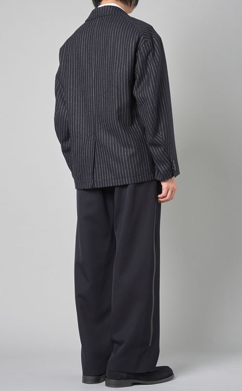 ダブルブレストストライプジャケット