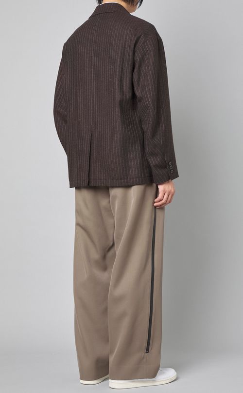 ダブルブレストストライプジャケット