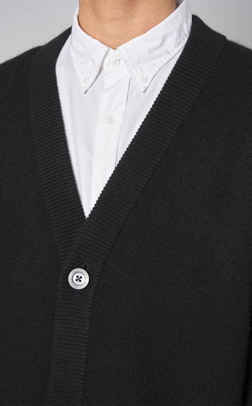 ヤクミラノリブカーディガン