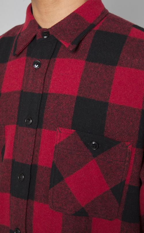 バッファローチェックビッグシャツ