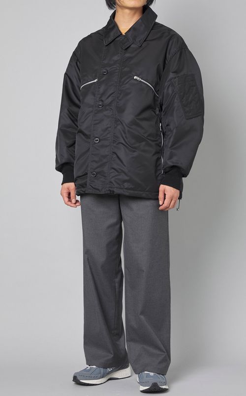 ナイロンツイルフライトブルゾン