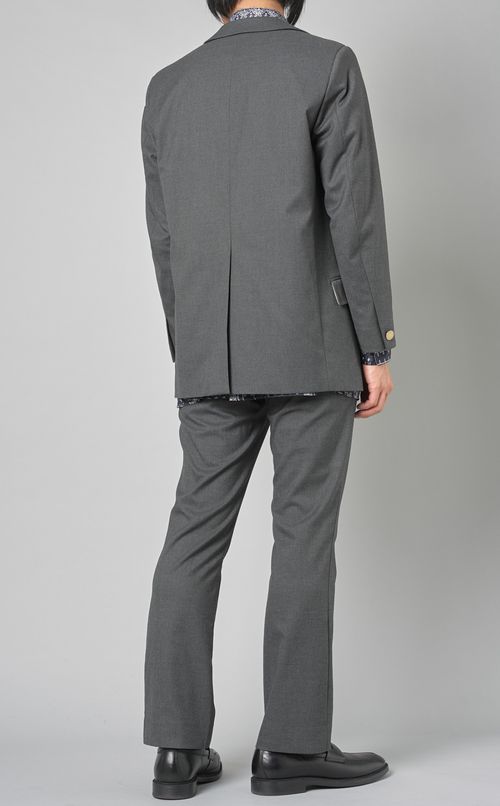 ポリレーヨンピークドジャケット