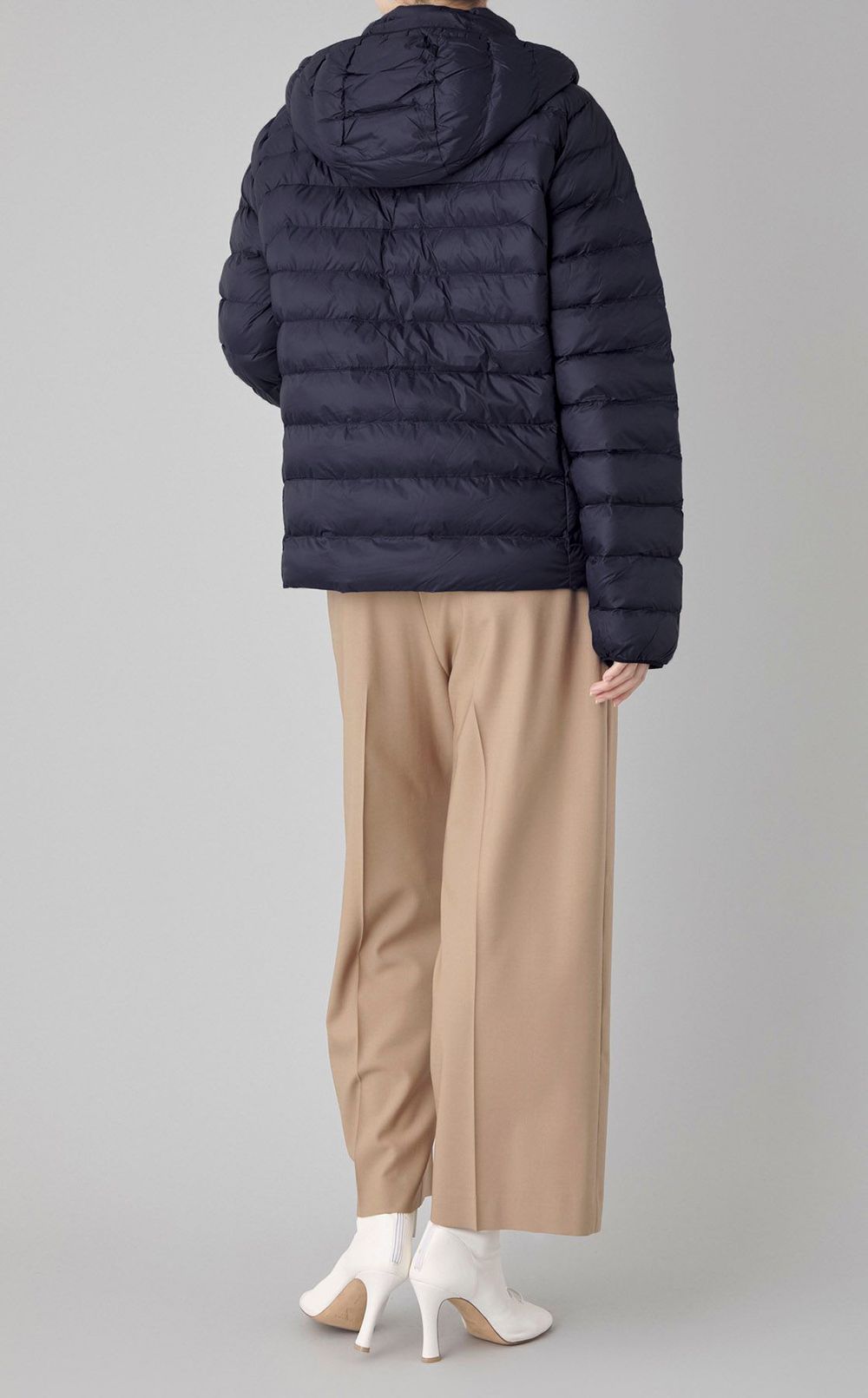 中綿キルティングブルゾン