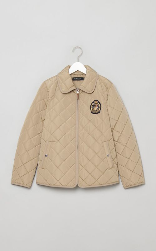 中綿キルティングジップブルゾン