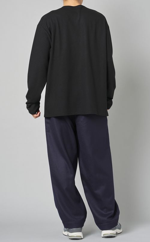 ツータックワイドオフィサーパンツ