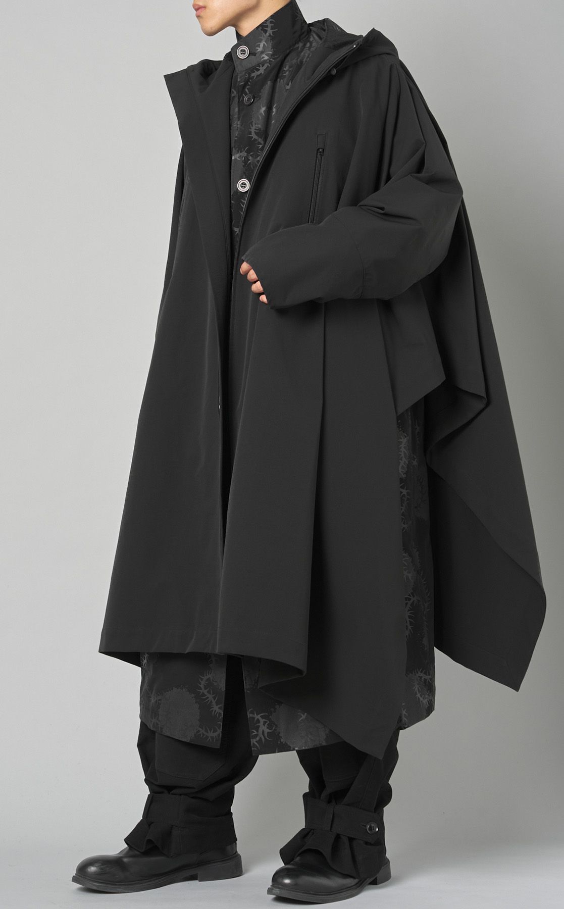 1回2時間着 HEVE ヘイブ へイヴ トレンチケープコート ベージュ ケープ