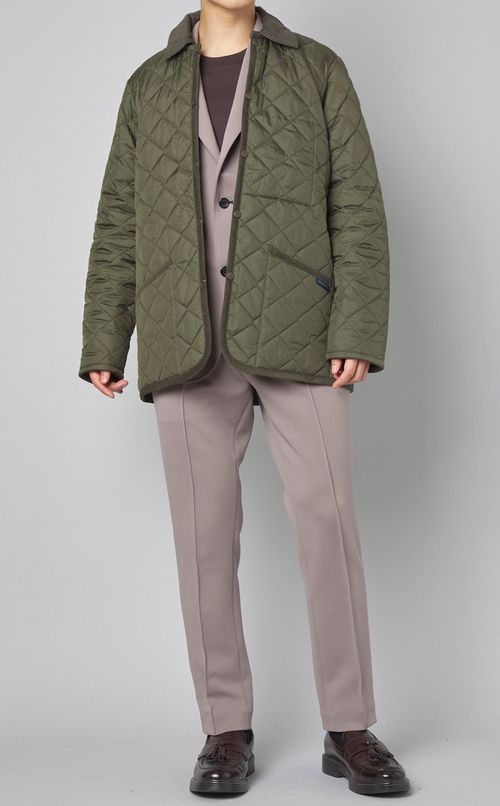 デンハムキルティングアウター