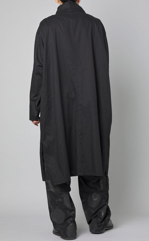 コットンロングタックシャツ