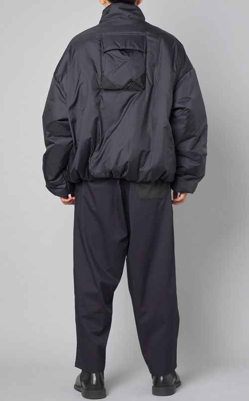 ナイロン中綿ブルゾン