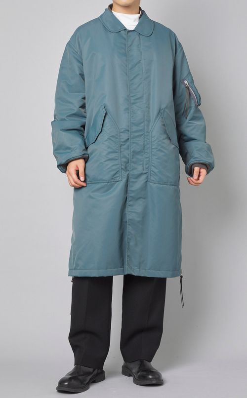 リバーシブルロングMA-1コー卜