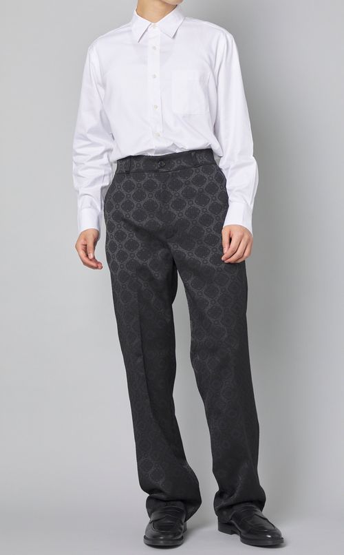 フラワーパターンパンツ