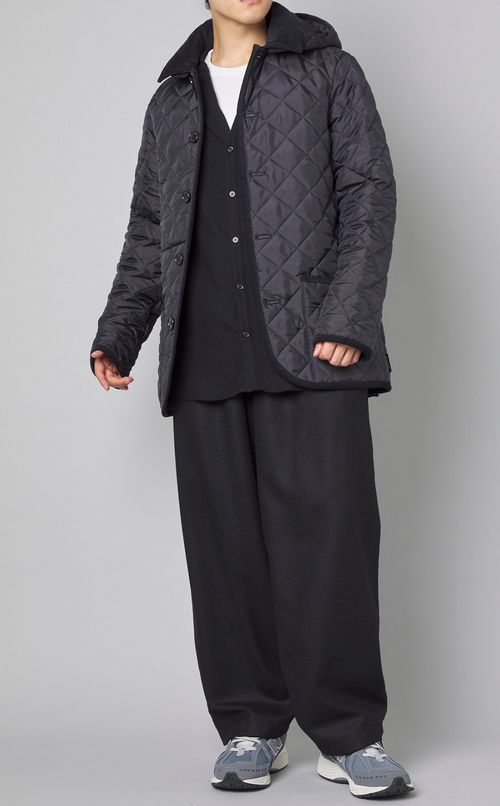 バンドカラースキッパーシャツ