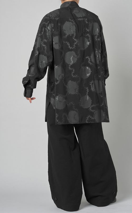 トゲ水玉ビッグシャツ