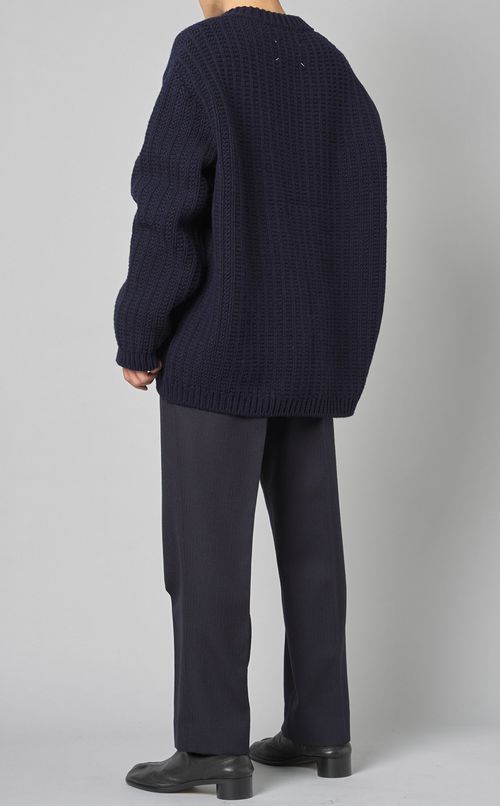 ウールヘリンボンパンツ