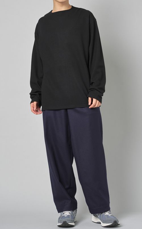 ツータックワイドオフィサーパンツ