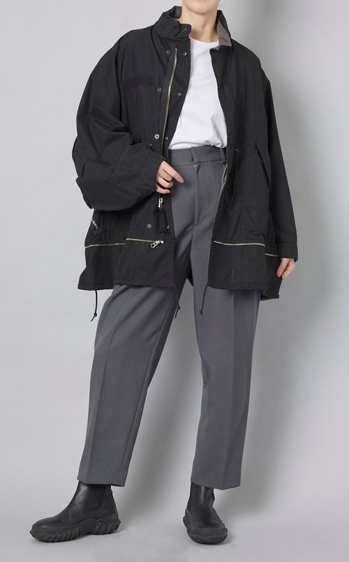 アルファダブルエンドモッズコート