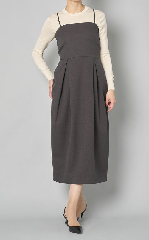 コクーンキャミソールワンピース