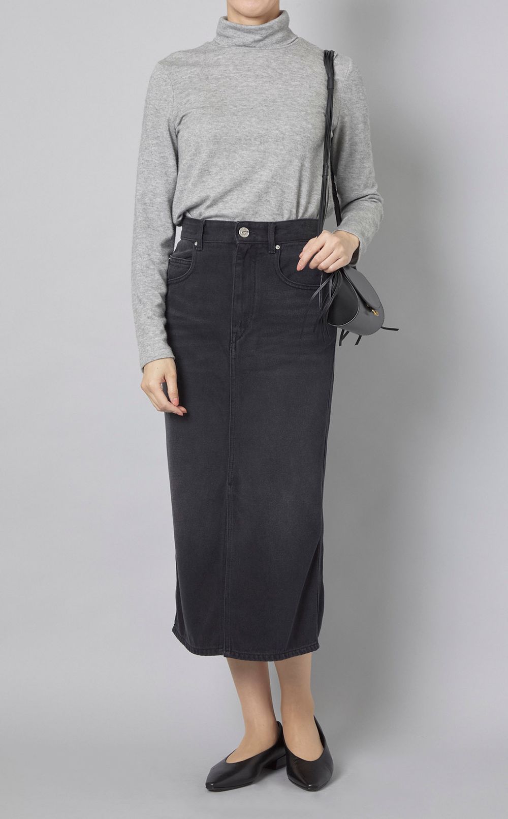 センタースリットロングスカート