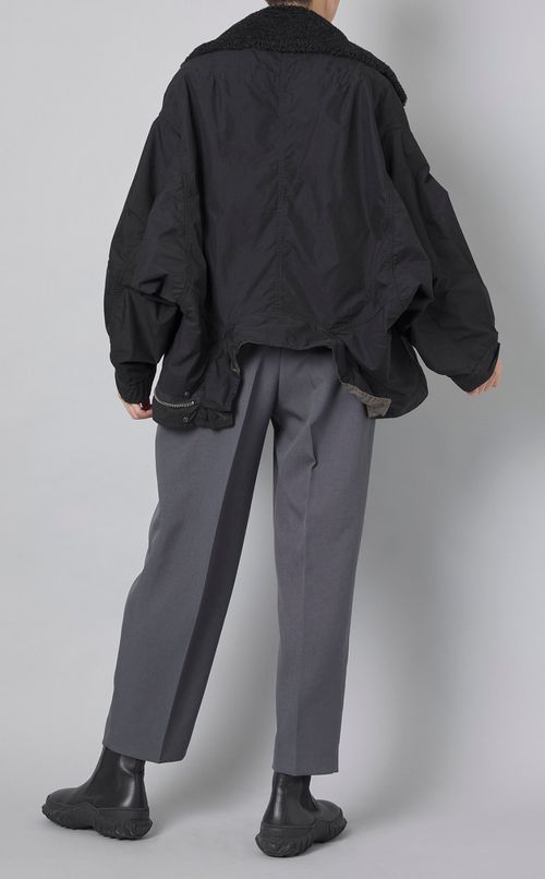 アルファダブルエンドモッズコート