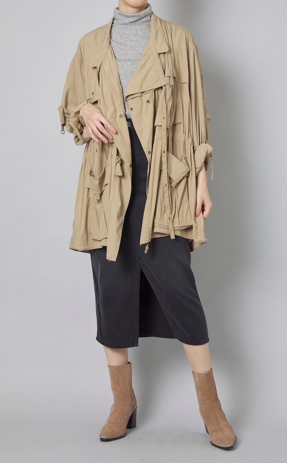 センタースリットロングスカート