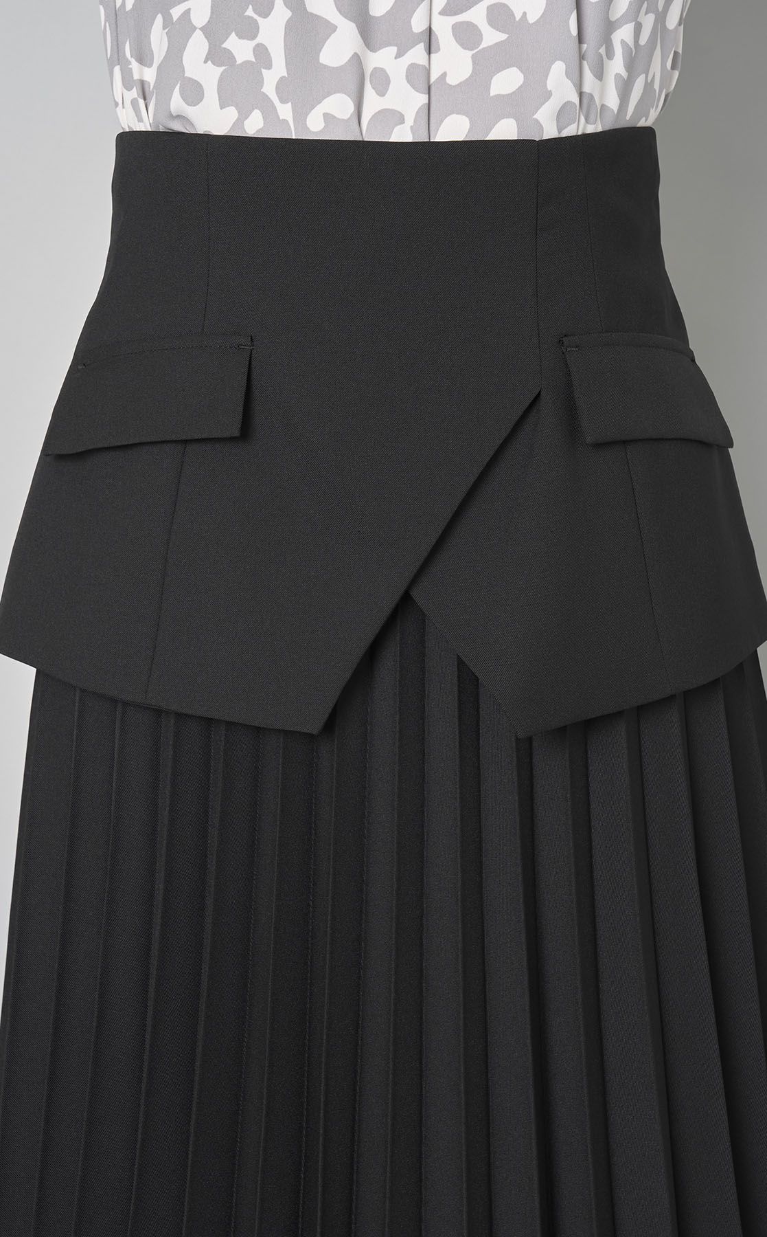 PINKY&DIANNE｜コルセットプリーツスカート