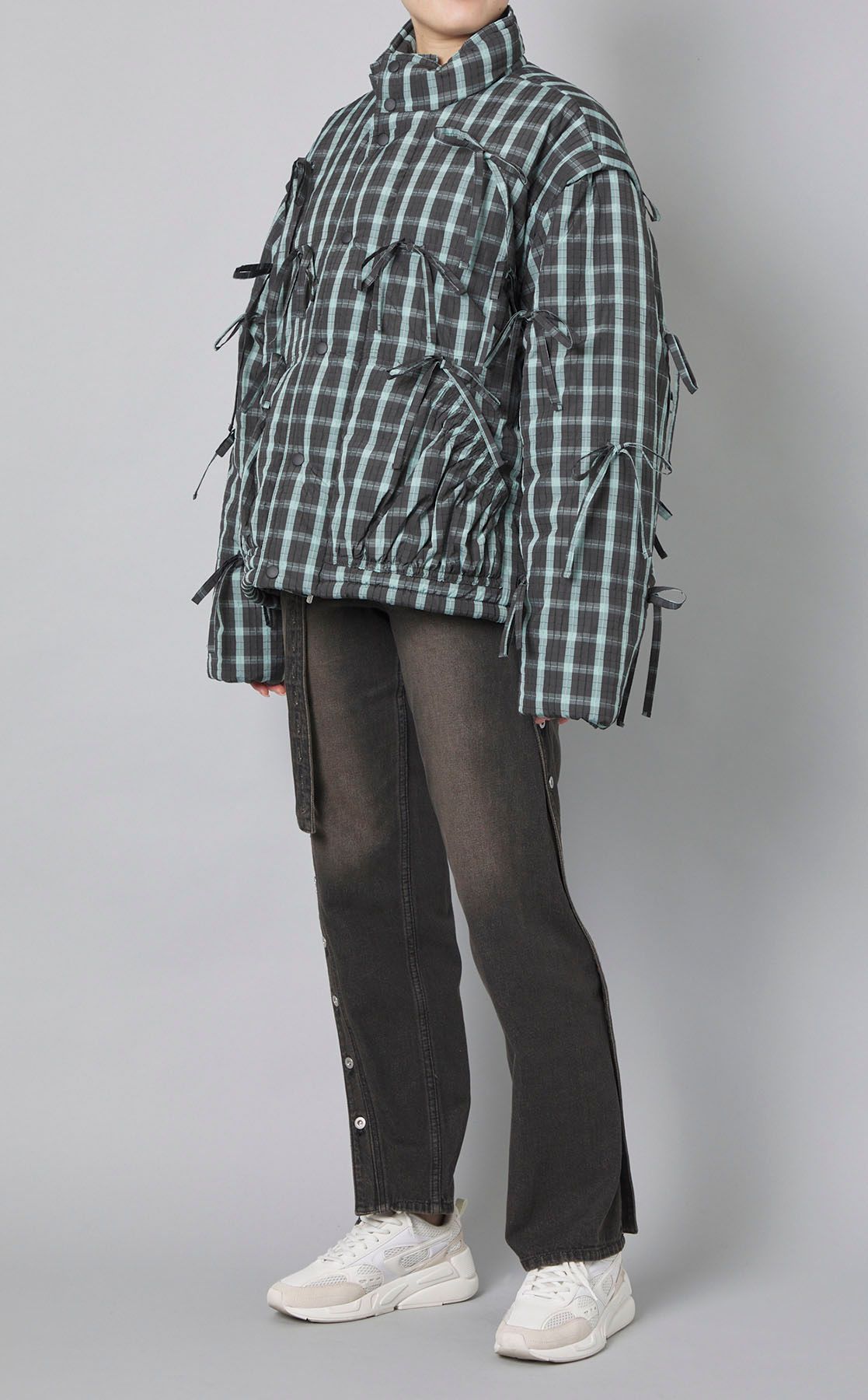 MAISON SPECIAL｜ダブルウエストツイストデニムパンツ