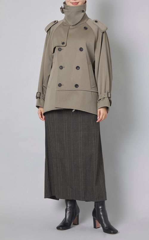 ガンクラブチェックロングスカート