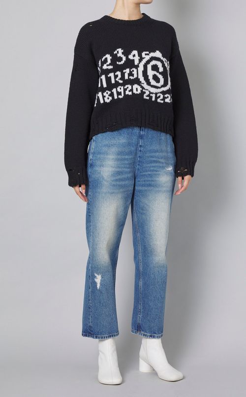 ライトデニムプルオンパンツ